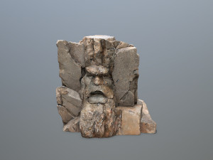 Face of the mountain 3D 모델