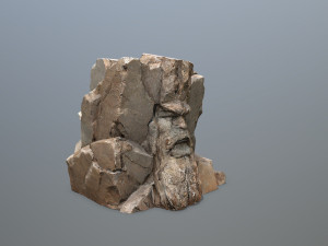 Face of the mountain 3D 모델