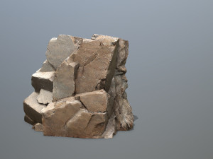 Face of the mountain 3D 모델