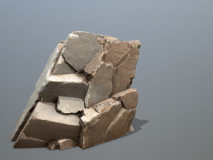 Face of the mountain 3D 모델