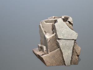 Face of the mountain 3D 모델