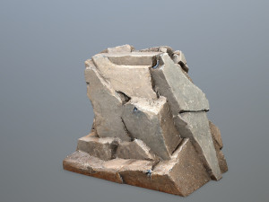 Face of the mountain 3D 모델