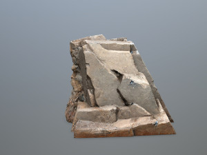 Face of the mountain 3D 모델