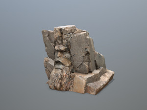 Face of the mountain 3D 모델