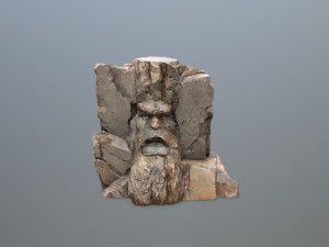 Face of the mountain 3D 모델