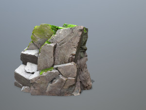 Face of the mountain 3Dモデル