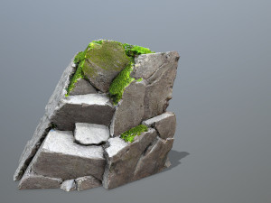 Face of the mountain 3Dモデル