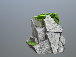 Face of the mountain 3Dモデル