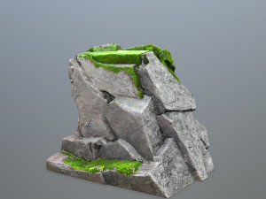 Face of the mountain 3Dモデル