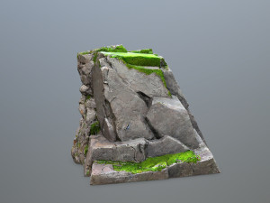 Face of the mountain 3Dモデル