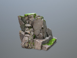 Face of the mountain 3Dモデル