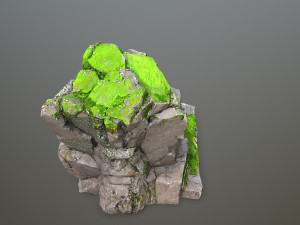 Face of the mountain 3Dモデル