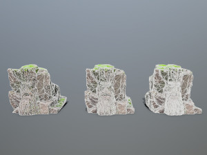 Face of the mountain 3Dモデル