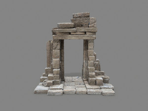 Ruin Gate 3D 모델