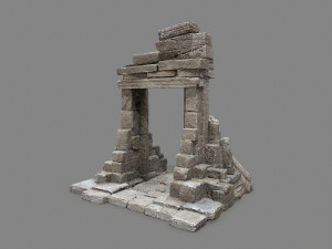 Ruin Gate 3D 모델