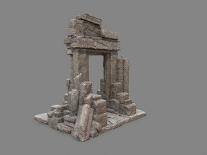 Ruin Gate 3D 모델