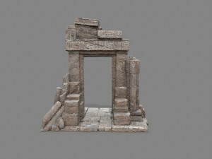 Ruin Gate 3D 모델