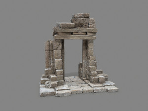 Ruin Gate 3D 모델