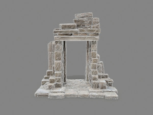 Ruin Gate 3D 모델