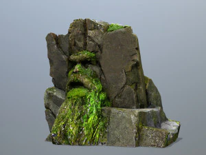 Fronte della montagna Modello 3D