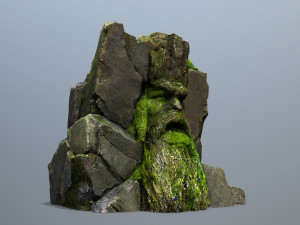Mountain face 3D Model