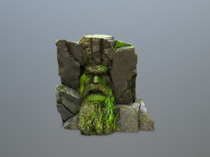 Mountain face 3D Model