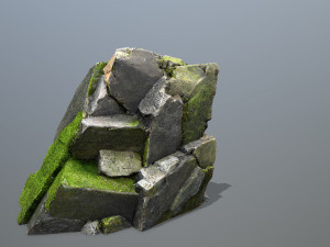 Mountain face 3D Model