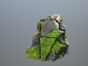 Mountain face 3D Model