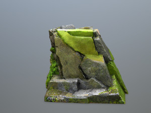 Mountain face 3D Model