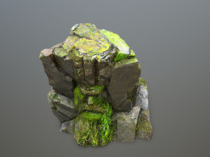 Mountain face 3D Model
