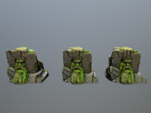 Mountain face 3D Model