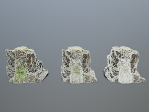 Mountain face 3D Model