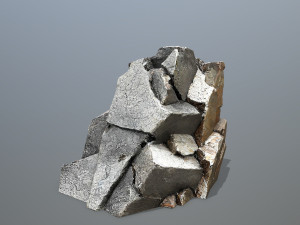 Mountain face Modèle 3D