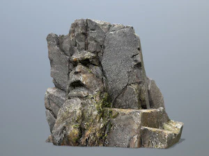 Mountain face 3D Model