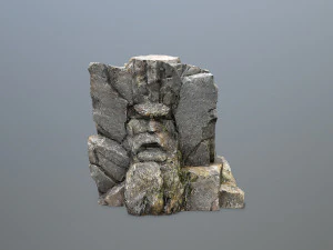 Mountain face 3D Model