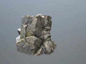 Mountain face 3D Model