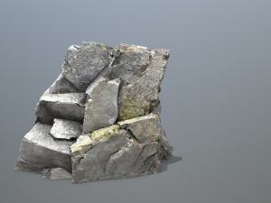 Mountain face Modelo 3D