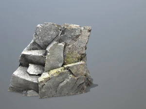 Mountain face 3D Model