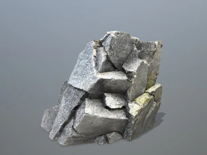 Mountain face 3D Model