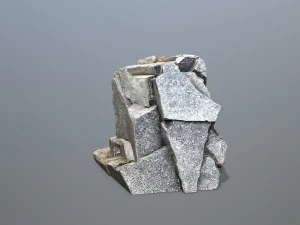 Mountain face 3D Model