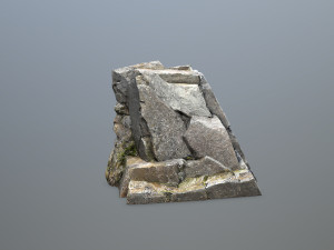 Mountain face Modelo 3D