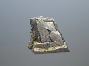 Mountain face 3D Model
