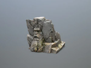 Mountain face 3D Model