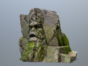 Mountain face 3D मॉडल