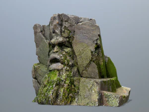 Mountain face 3D Model