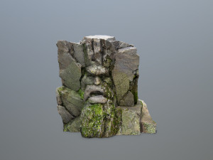Mountain face 3D मॉडल