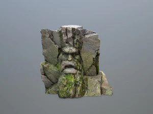 Mountain face 3D Model