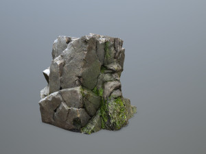 Mountain face 3D मॉडल