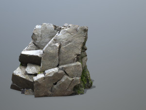 Mountain face 3D मॉडल