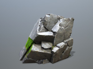 Mountain face 3D मॉडल